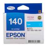 1 x Genuine Epson T1402 140 Cyan Ink Cartridge Extra High Yield