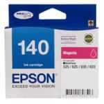 1 x Genuine Epson T1403 140 Magenta Ink Cartridge Extra High Yield