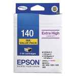 1 x Genuine Epson 140 T1401 T1402 T1403 T1404 Ink Cartridge Value Pack Extra High Yield