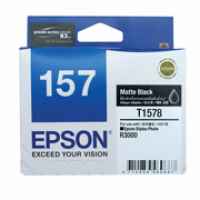 1 x Genuine Epson T1578 157 Matte Black Ink Cartridge