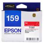 1 x Genuine Epson T1597 159 Red Ink Cartridge