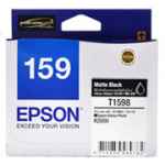 1 x Genuine Epson T1598 159 Matte Black Ink Cartridge