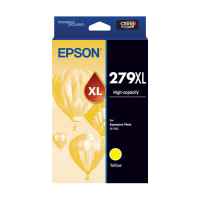1 x Genuine Epson 279XL Yellow Ink Cartridge High Yield