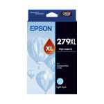 1 x Genuine Epson 279XL Light Cyan Ink Cartridge High Yield