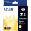 1 x Genuine Epson 312 Yellow Ink Cartridge Standard Yield