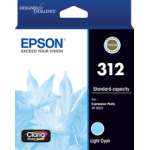 1 x Genuine Epson 312 Light Cyan Ink Cartridge Standard Yield