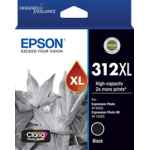 1 x Genuine Epson 312XL Black Ink Cartridge High Yield