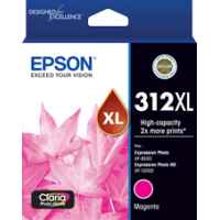 1 x Genuine Epson 312XL Magenta Ink Cartridge High Yield