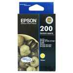 1 x Genuine Epson 200 Yellow Ink Cartridge Standard Yield