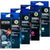 4 Pack Genuine Epson 200XL Ink Cartridge Set (1BK,1C,1M,1Y) High Yield