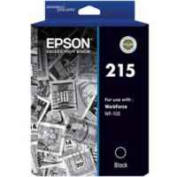 1 x Genuine Epson 215 Black Ink Cartridge