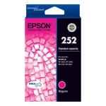 1 x Genuine Epson 252 Magenta Ink Cartridge Standard Yield