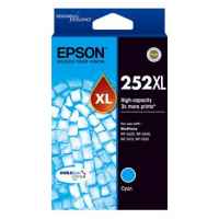 1 x Genuine Epson 252XL Cyan Ink Cartridge High Yield