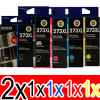 6 Pack Genuine Epson 273XL Ink Cartridge Set (2BK,1PBK,1C,1M,1Y) High Yield