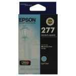 1 x Genuine Epson 277 Light Cyan Ink Cartridge Standard Yield