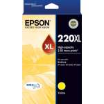 1 x Genuine Epson 220XL Yellow Ink Cartridge High Yield