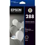 1 x Genuine Epson 288 Black Ink Cartridge Standard Yield