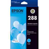 1 x Genuine Epson 288 Cyan Ink Cartridge Standard Yield