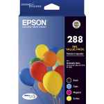 1 x Genuine Epson 288 4 Colour BCMY Ink Cartridge Value Pack Standard Yield