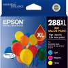 1 x Genuine Epson 288XL 3 Colour CMY Ink Cartridge Value Pack High Yield