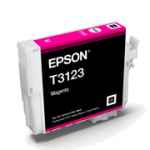 1 x Genuine Epson T3123 Magenta Ink Cartridge