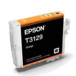1 x Genuine Epson T3129 Orange Ink Cartridge