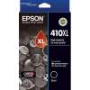 1 x Genuine Epson 410XL Black Ink Cartridge High Yield