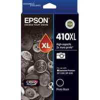 1 x Genuine Epson 410XL Photo Black Ink Cartridge High Yield