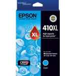 1 x Genuine Epson 410XL Cyan Ink Cartridge High Yield