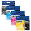 4 Pack Genuine Epson 702XL Ink Cartridge Set (1BK,1C,1M,1Y) High Yield