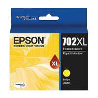1 x Genuine Epson 702XL Yellow Ink Cartridge High Yield