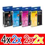 10 Pack Genuine Epson 802XL Ink Cartridge Set (4BK,2C,2M,2Y) High Yield