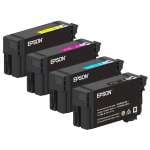 4 Pack Genuine Epson UltraChrome XD2 50ml & 26ml Ink Cartridge Set (1BK,1C,1M,1Y)