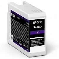 1 x Genuine Epson T46SD Violet Ink Cartridge