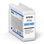 1 x Genuine Epson T47A2 Cyan Ink Cartridge