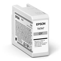 1 x Genuine Epson T47A7 Gray Ink Cartridge