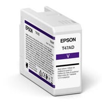 1 x Genuine Epson T47AD Violet Ink Cartridge