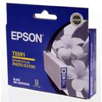 1 x Genuine Epson T5591 Black Ink Cartridge