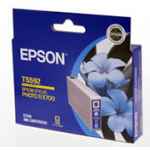 1 x Genuine Epson T5592 Cyan Ink Cartridge