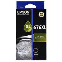 1 x Genuine Epson 676XL Black Ink Cartridge