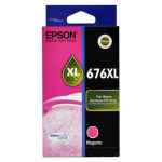 1 x Genuine Epson 676XL Magenta Ink Cartridge