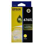 1 x Genuine Epson 676XL Yellow Ink Cartridge