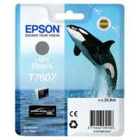 1 x Genuine Epson T7607 760 Light Black Ink Cartridge