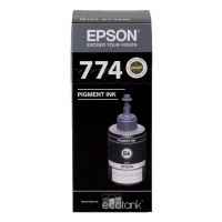 1 x Genuine Epson T774 Black Ink Bottle