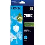 1 x Genuine Epson 788XXL Cyan Ink Cartridge