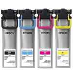 4 Pack Genuine Epson 902XL Ink Pack Set (1BK,1C,1M,1Y) High Yield