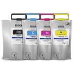 4 Pack Genuine Epson T974 Ink Pack Set (1BK,1C,1M,1Y) High Yield