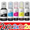 10 Pack Compatible Epson T512 Ink Bottle Set (2BK,2PBK,2C,2M,2Y)