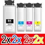8 Pack Compatible Epson T01C1 T01C2 T01C3 T01C4 Ink Pack Set (2BK,2C,2M,2Y)