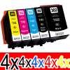 20 Pack Compatible Epson 302XL Ink Cartridge Set (4BK,4PBK,4C,4M,4Y) High Yield